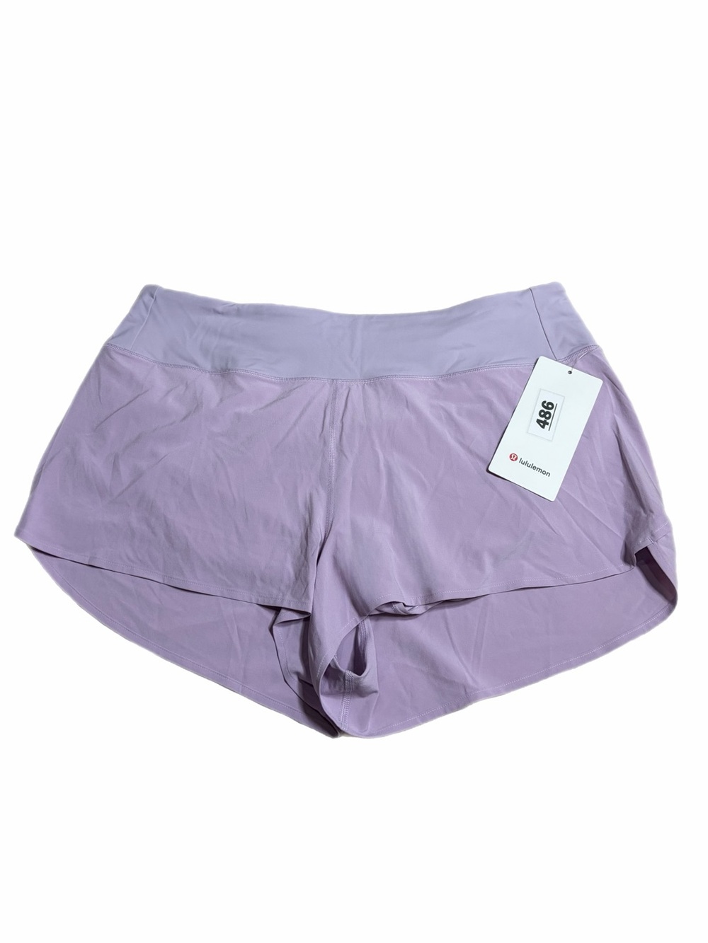 NWT Lululemon Speed Up High-Rise Short *2.5" Updated Mesh Vent (Lilac Play) XL